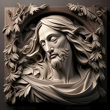 3D model st jesus (STL)